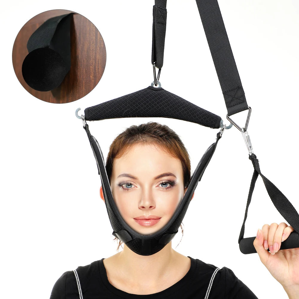 Adjustable Cervical Neck Traction Stretcher Device