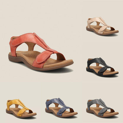 Adjustable Comfort Sandals Memory Foam Footbed