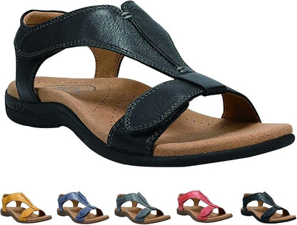 Adjustable Comfort Sandals Memory Foam Footbed