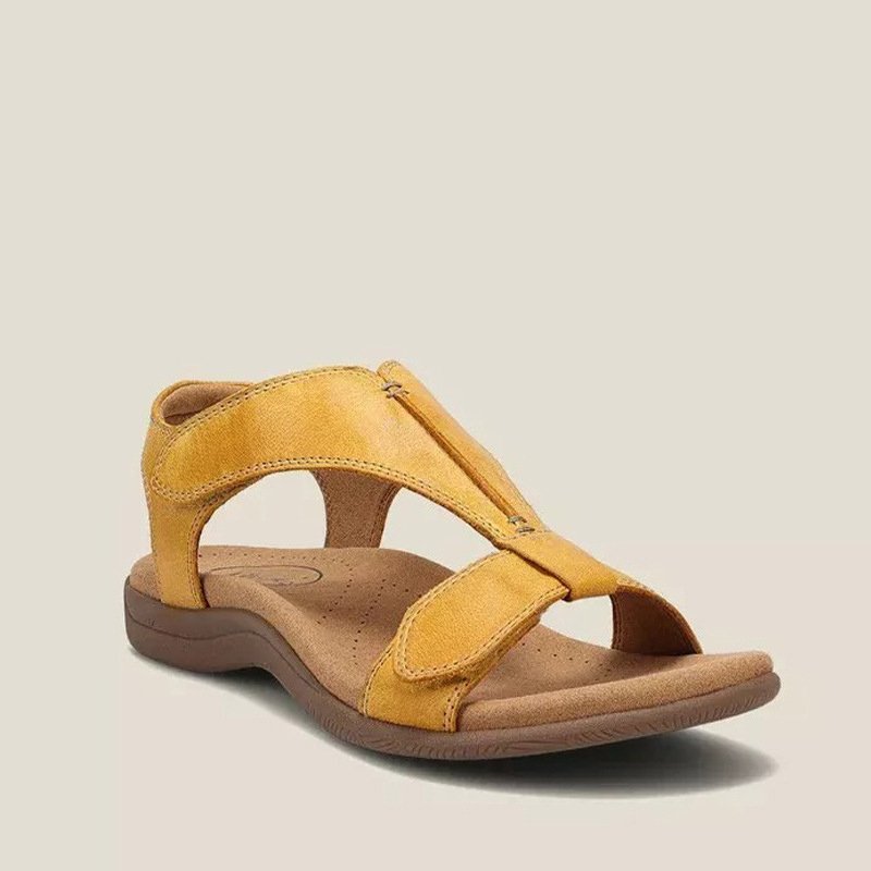 Adjustable Comfort Sandals Memory Foam Footbed