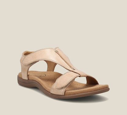 Adjustable Comfort Sandals Memory Foam Footbed