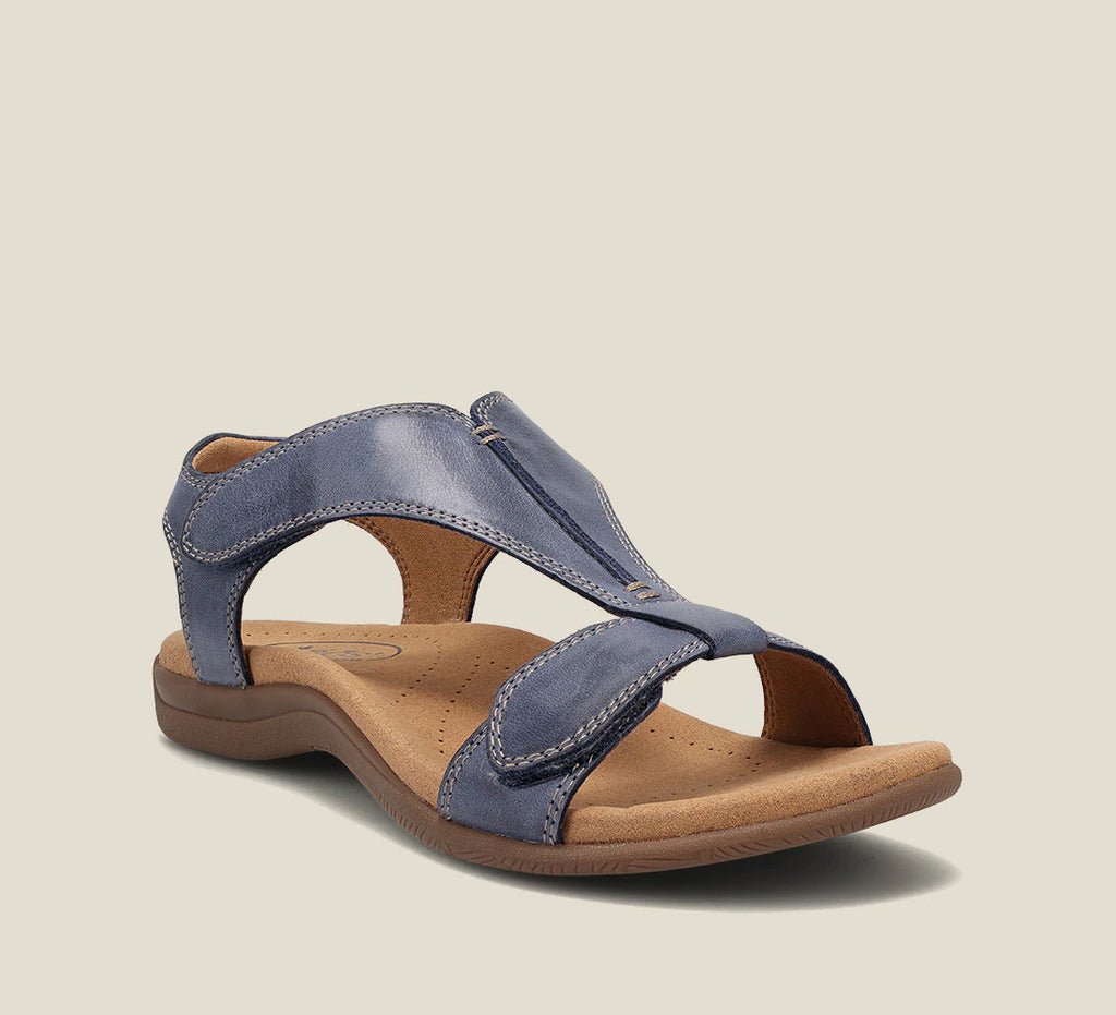 Adjustable Comfort Sandals Memory Foam Footbed