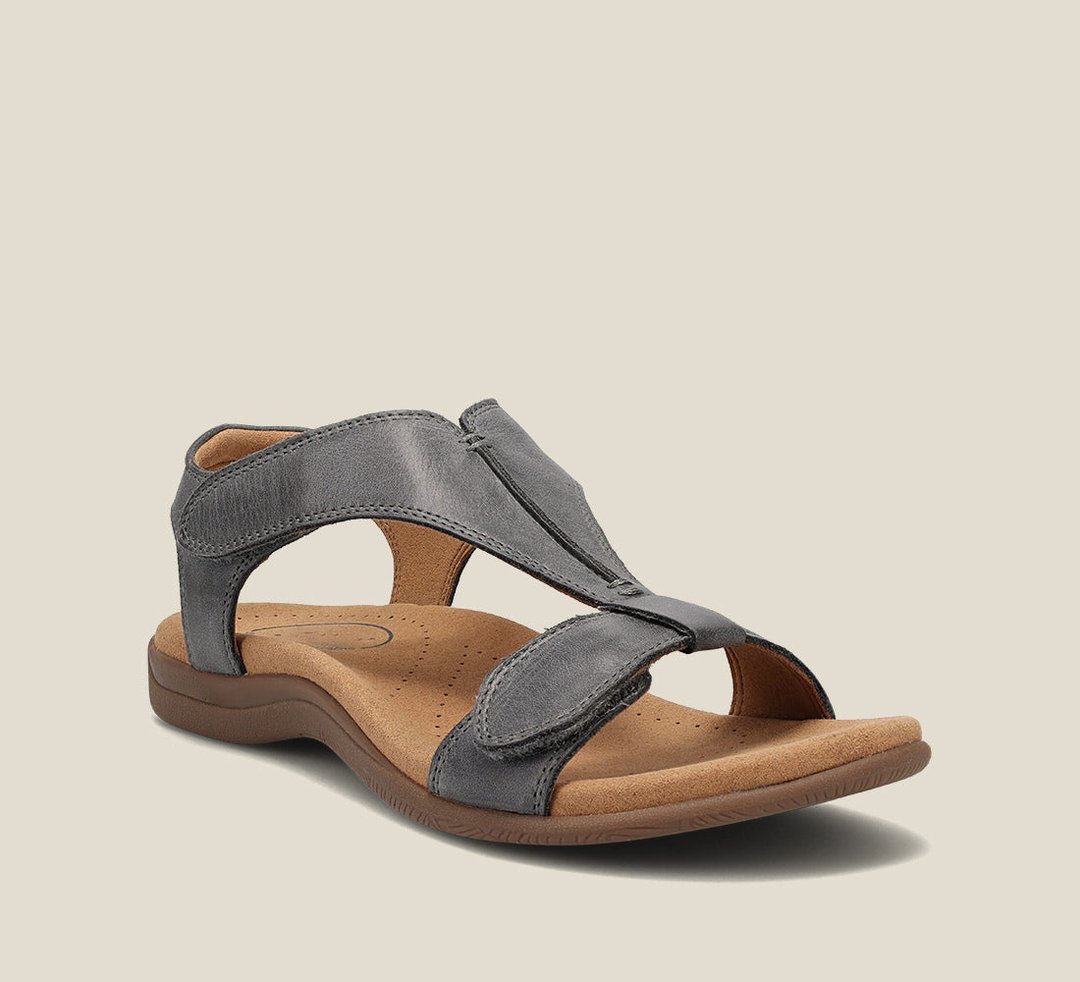 Adjustable Comfort Sandals Memory Foam Footbed