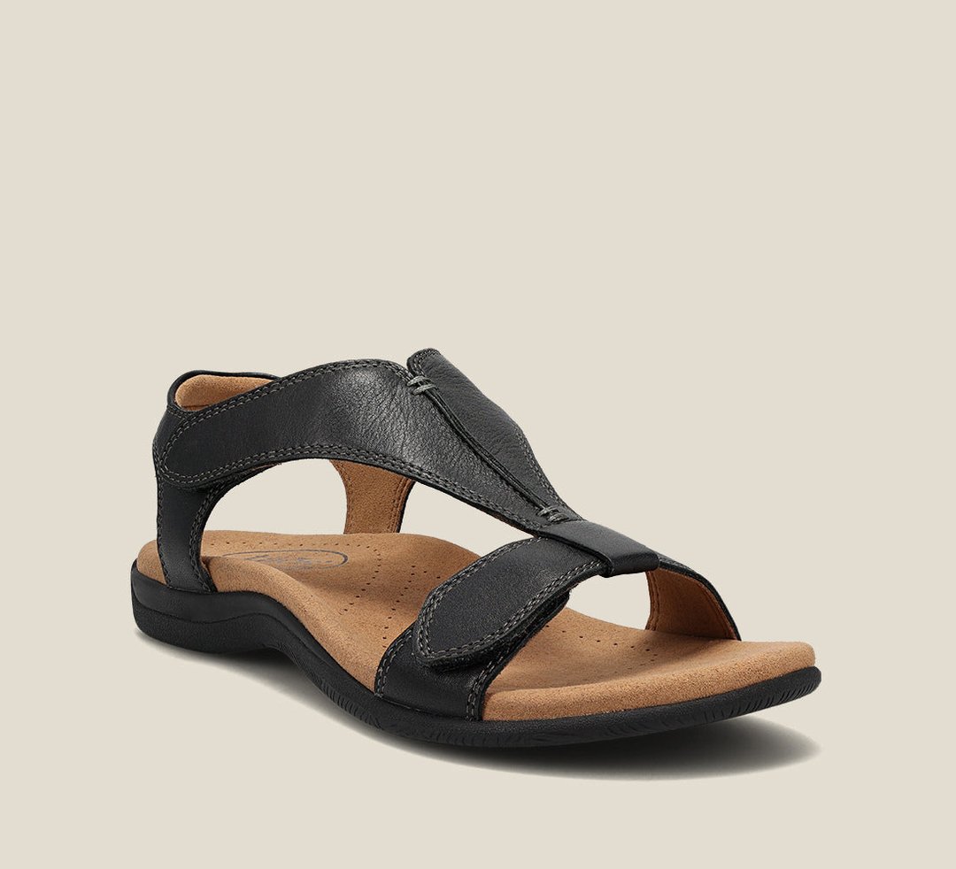 Adjustable Comfort Sandals Memory Foam Footbed