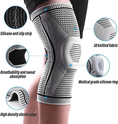 Adjustable Compression Knee Brace for Support and Stability