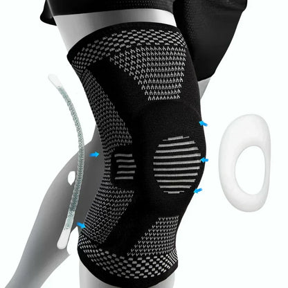 Adjustable Compression Knee Brace for Support and Stability