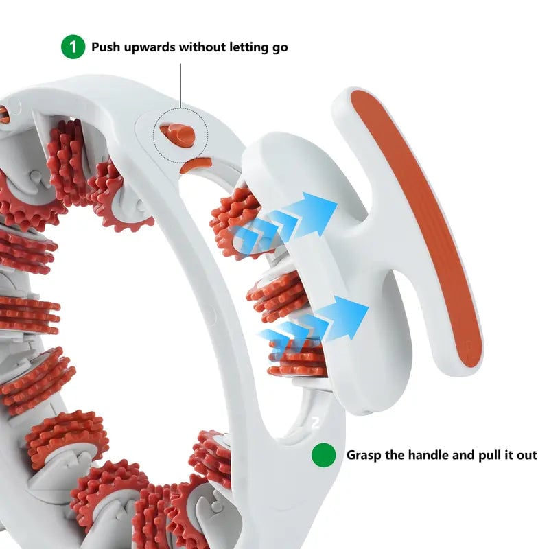 Adjustable Deep Tissue Massage Roller for Legs and Body
