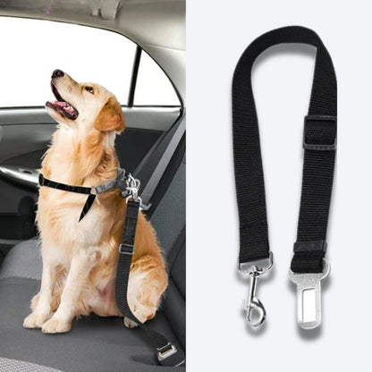 Adjustable Dog Car Seat Belt Tether