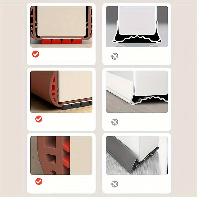 Adjustable Door Draft Stopper Insulation Noise Blocker