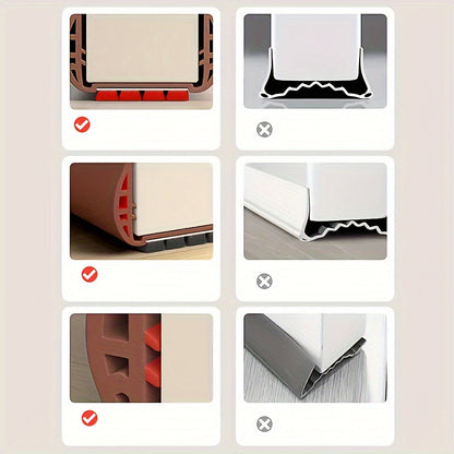 Adjustable Door Draft Stopper Insulation Noise Blocker
