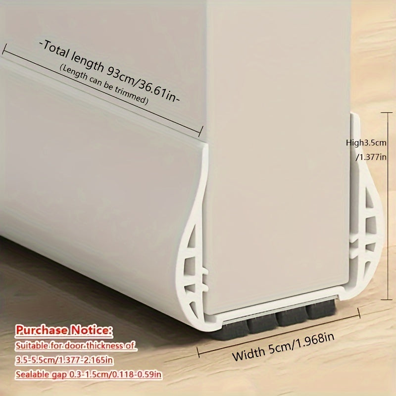Adjustable Door Draft Stopper Insulation Noise Blocker