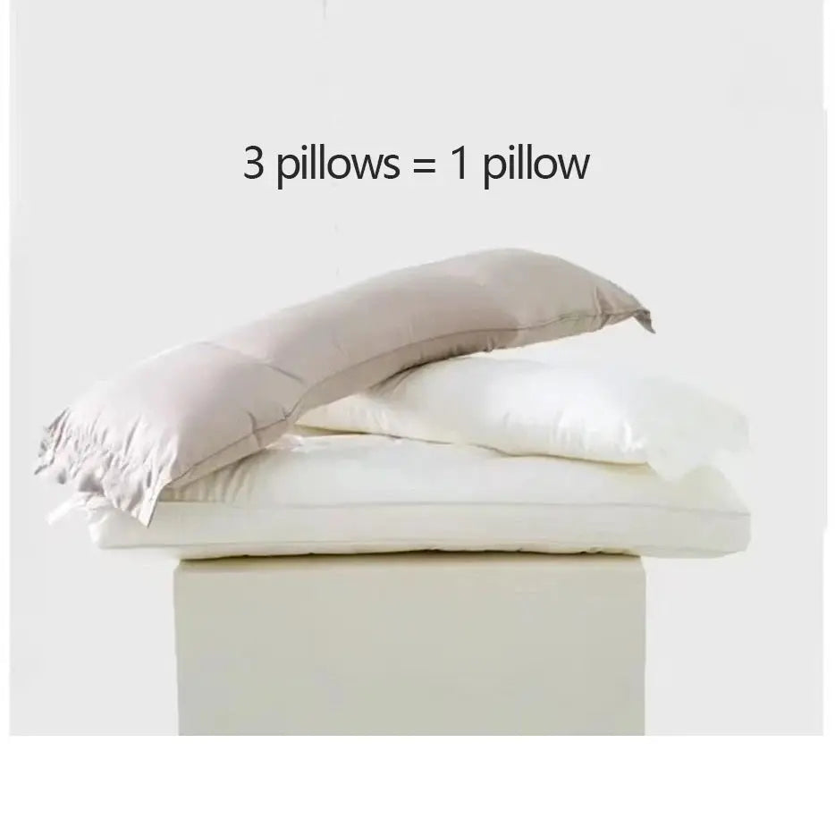 Adjustable Double Layer Memory Foam Neck Support Pillow