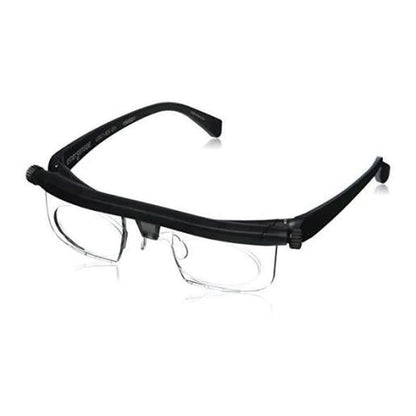 Adjustable Focus Reading Glasses with Dual Dial Lenses