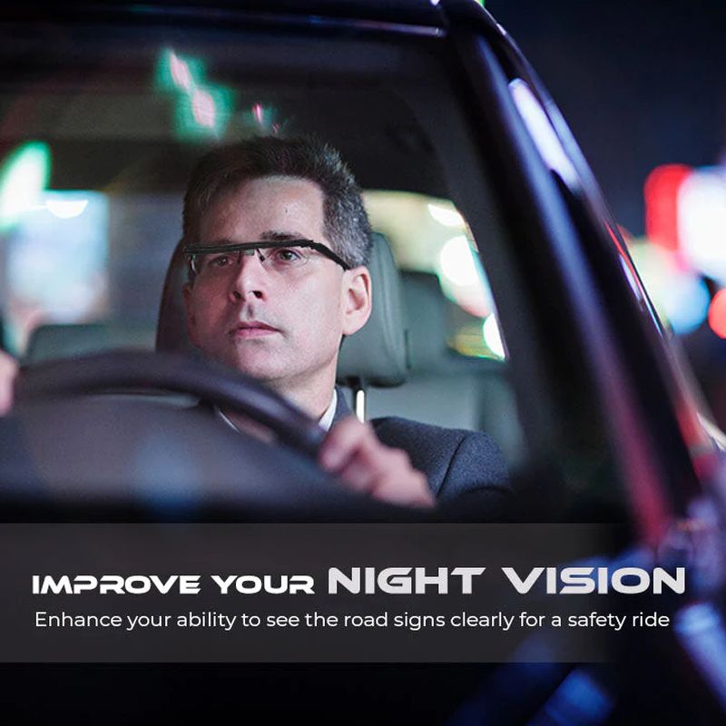 Adjustable Focus Reading Glasses with Dual Dial Lenses