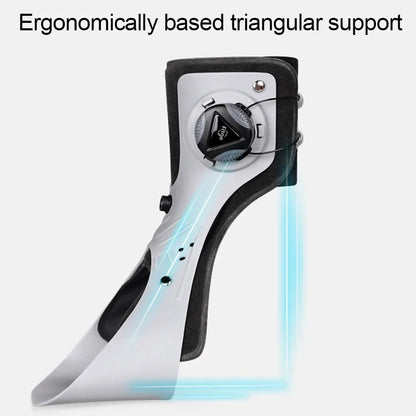 Adjustable Foot Drop Ankle Support Brace with Air Pump