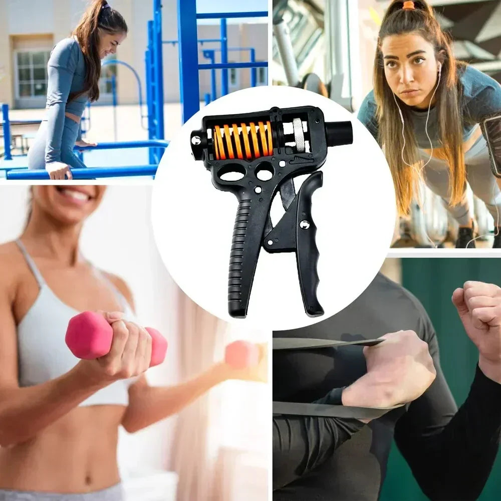 Adjustable Heavy Grip Strength Trainer Finger Forearm Exerciser