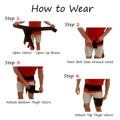 Adjustable Hip Stabilizer Groin Brace Compression Support