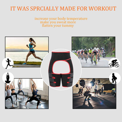 Adjustable Hip and Thigh Support Compression Wrap with Stabilizing Fit