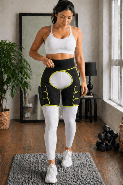 Adjustable Hip and Thigh Support Compression Wrap with Stabilizing Fit