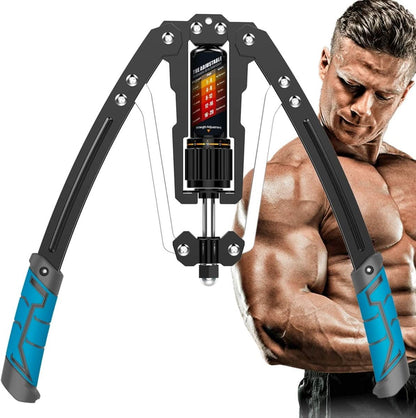 Adjustable Hydraulic Arm Trainer for Chest Shoulder and Arm Workouts