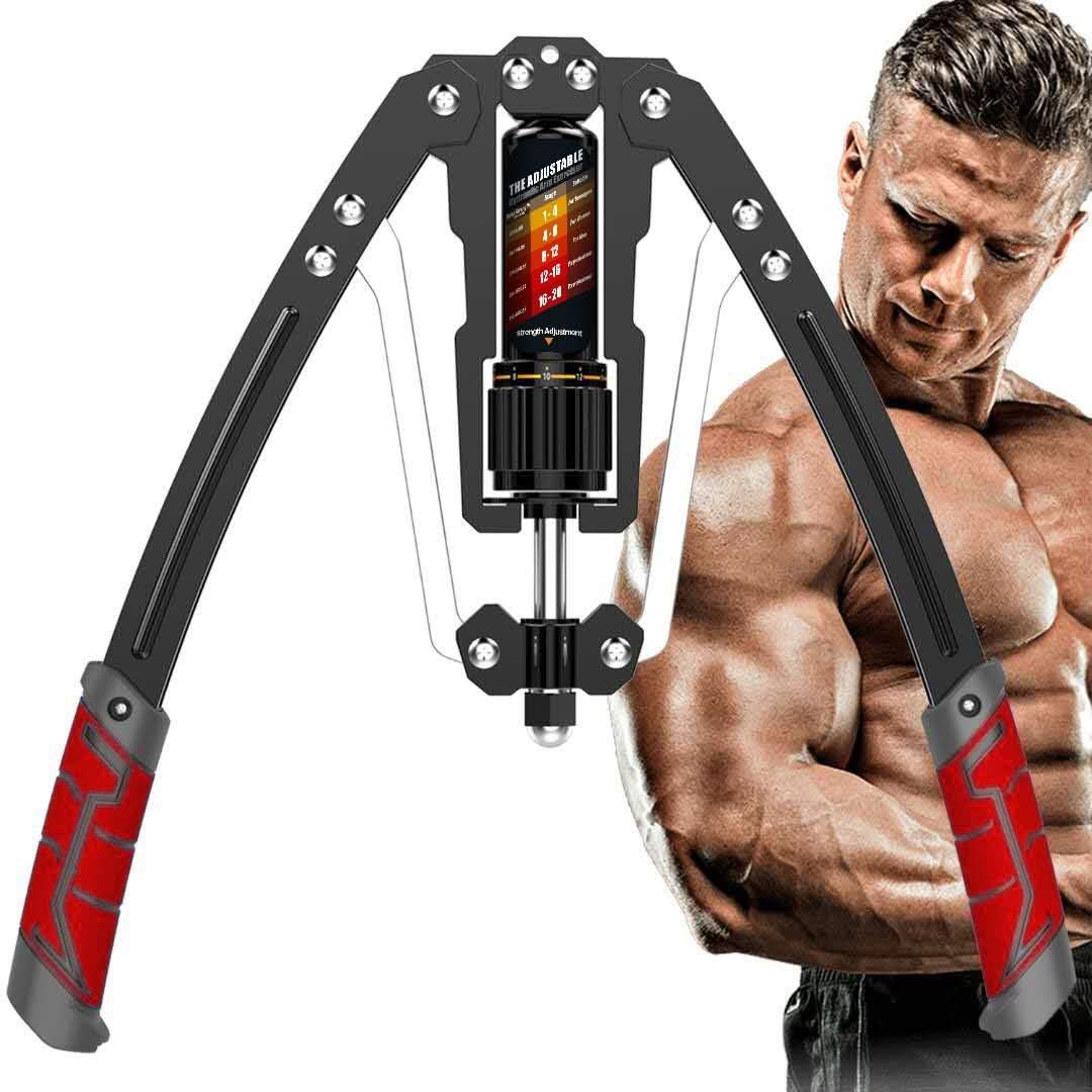 Adjustable Hydraulic Arm Trainer for Chest Shoulder and Arm Workouts