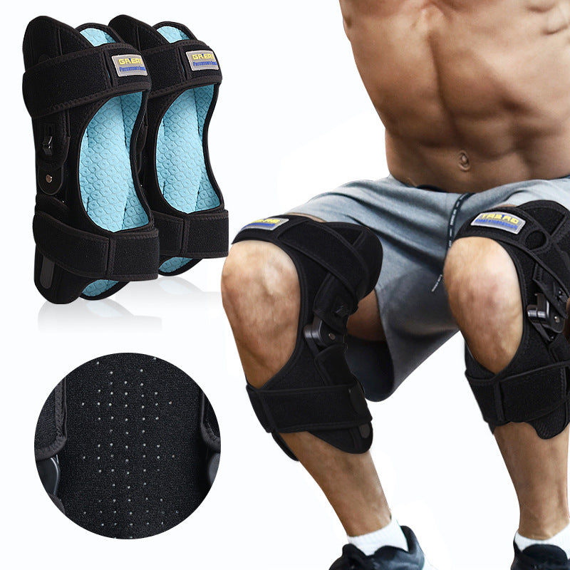 Adjustable Knee Support Brace with Stabilizers