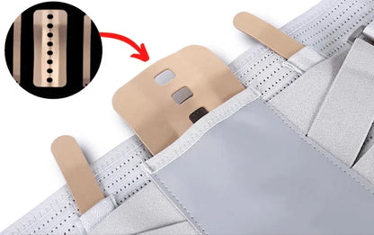 Adjustable Lumbar Back Support Belt with Breathable Mesh