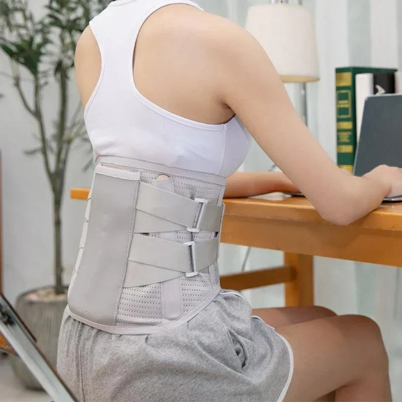 Adjustable Lumbar Back Support Belt with Breathable Mesh