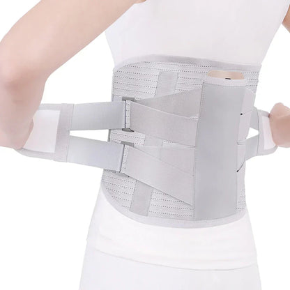Adjustable Lumbar Back Support Belt with Breathable Mesh