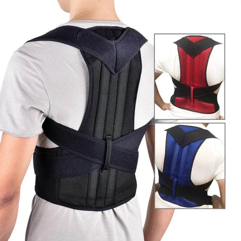 Adjustable Lumbar Back Support Posture Corrector Belt