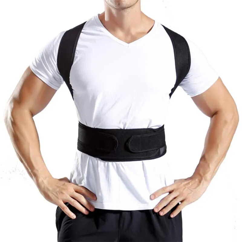 Adjustable Lumbar Back Support Posture Corrector Belt