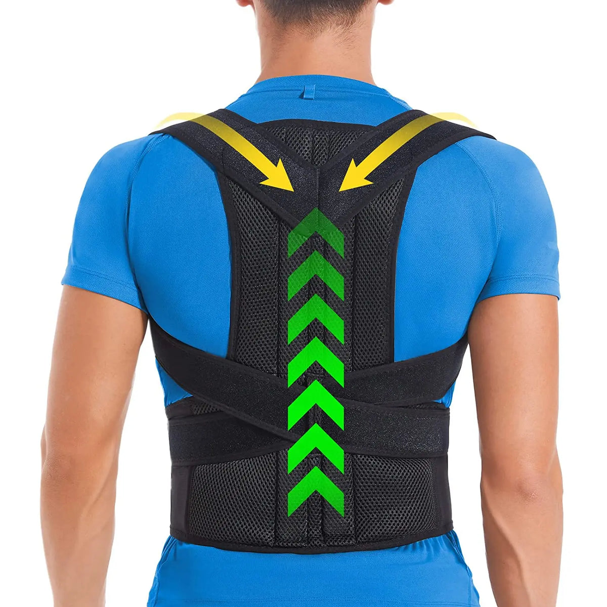 Adjustable Lumbar Back Support Posture Corrector Belt
