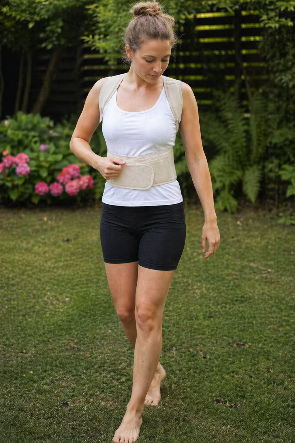 Adjustable Magnetic Posture Support Back Brace