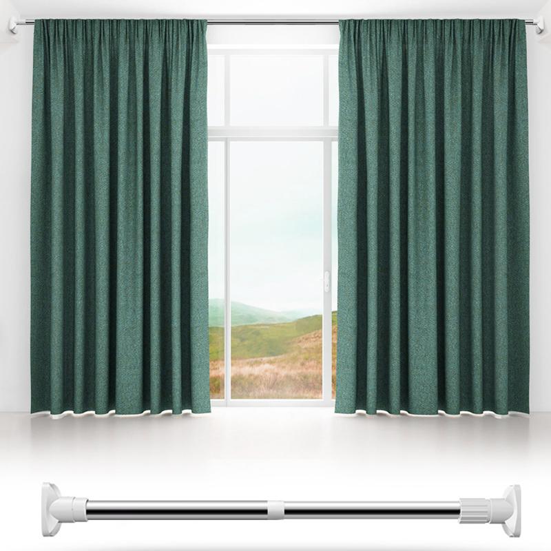 Adjustable No Drill Telescopic Closet Rod