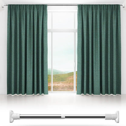 Adjustable No Drill Telescopic Closet Rod