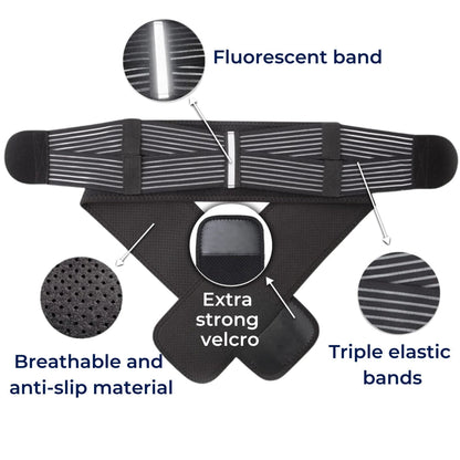 Adjustable Pelvic Support Belt for Hip Alignment