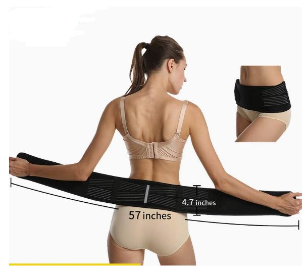 Adjustable Pelvic Support Belt for Hip Alignment