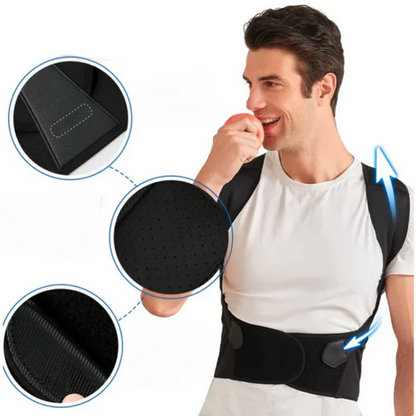 Adjustable Posture Corrector Back Support Brace