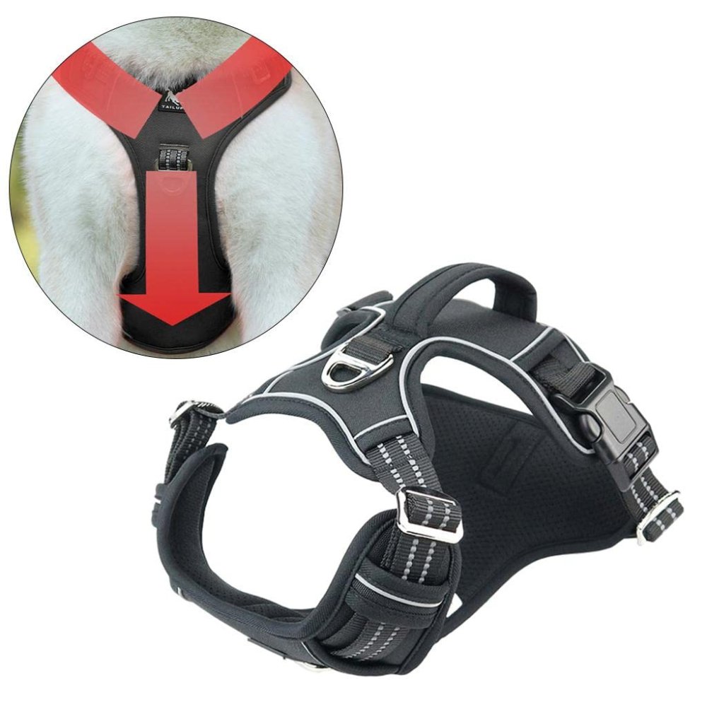 Adjustable Reflective No Pull Dog Harness