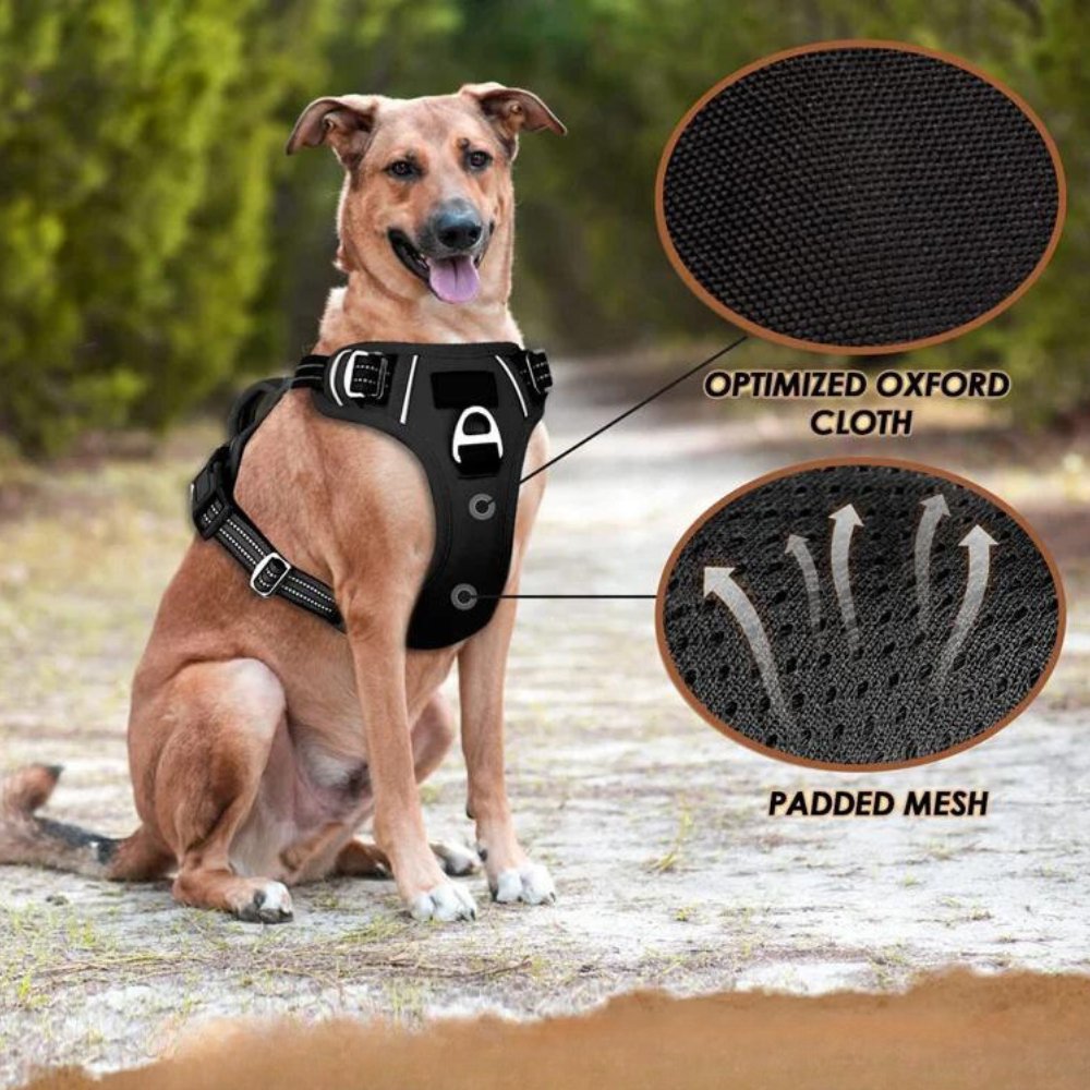 Adjustable Reflective No Pull Dog Harness