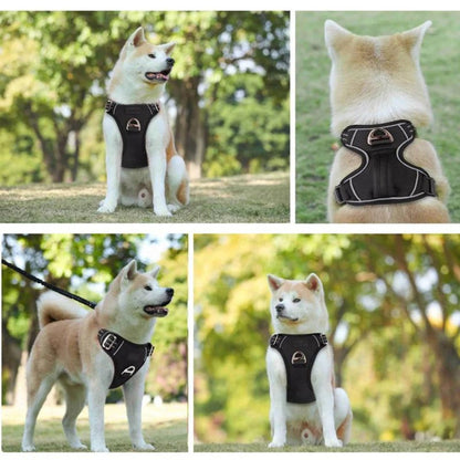 Adjustable Reflective No Pull Dog Harness