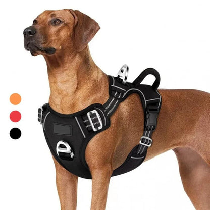 Adjustable Reflective No Pull Dog Harness