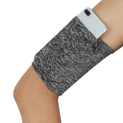 Adjustable Running Phone Armband with Touchscreen Pocket