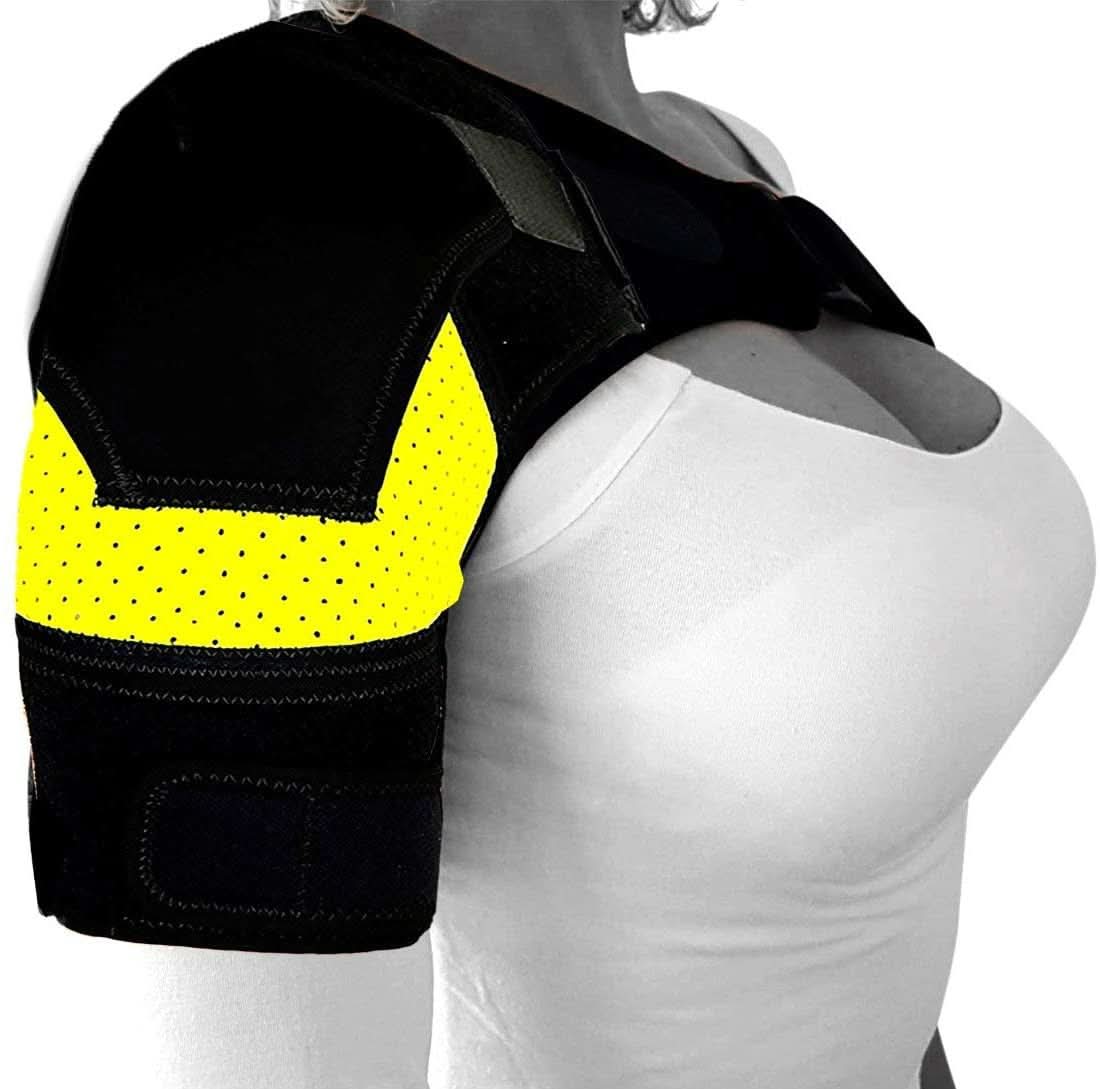 Adjustable Shoulder Brace With Compression Support Pad