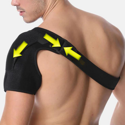 Adjustable Shoulder Support Brace with Breathable Fit