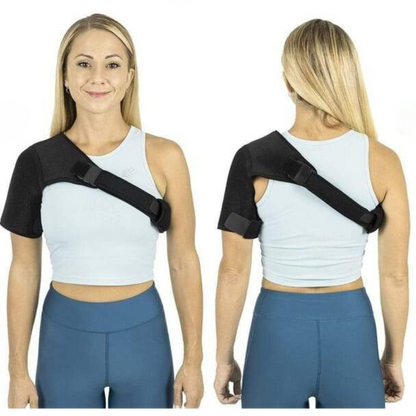 Adjustable Shoulder Support Brace with Breathable Fit
