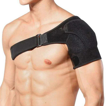Adjustable Shoulder Support Brace with Breathable Fit