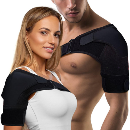 Adjustable Shoulder Support Brace with Breathable Fit