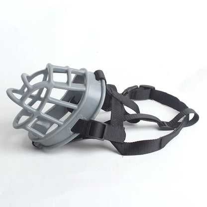Adjustable Silicone Dog Muzzle for Training and Daily Use
