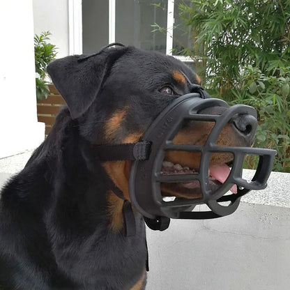 Adjustable Silicone Dog Muzzle for Training and Daily Use
